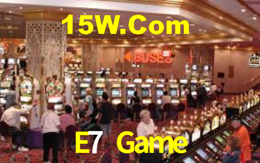 E7 Game App Interface