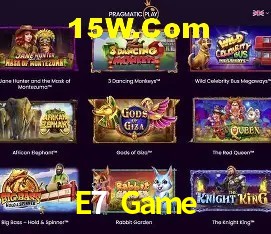 Recursos de Bônus E7 Game